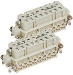 Connecteur Femelle Han A 16 Broches 32A À Vis - 09200162813, Verzenden