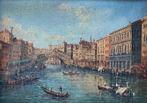 Scuola veneta (XIX-XX) - Veduta del Canal Grande e Rialto -