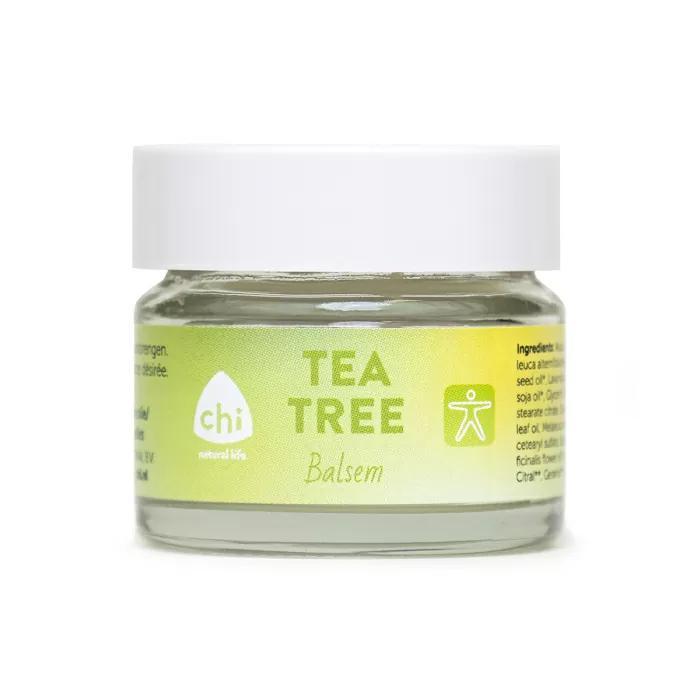 Tea Tree balsem - potje 15 gram - Chi Natural Life, Handtassen en Accessoires, Uiterlijk | Lichaamsverzorging, Ophalen of Verzenden