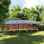 vidaXL Partytent professioneel 90 g/m² 4x9 m antraciet, Verzenden, Nieuw