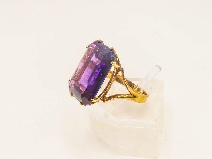 Ring - 18 karaat Geel goud, Handtassen en Accessoires, Ringen