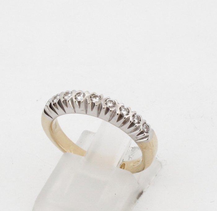 Sans Prix de Réserve - Bague - 18 carats Or blanc, Or jaune, Handtassen en Accessoires, Ringen
