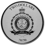 Niue. 2 Dollars 2020 1 oz $2 NZD Niue Silver Star Wars, Postzegels en Munten