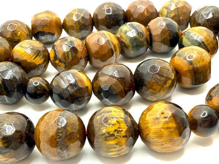 Chapelet - Misbaha - Tesbih - Œil de Tigre - Main-dœuvre, Verzamelen, Mineralen en Fossielen
