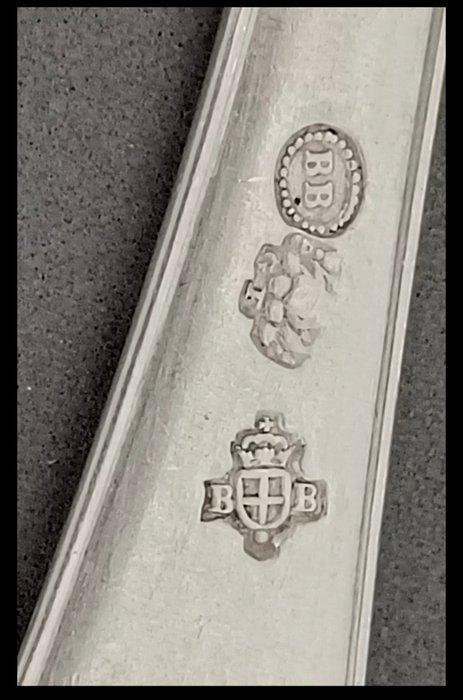 Bestekset (6) - Zilver, Antiek en Kunst, Antiek | Zilver en Goud