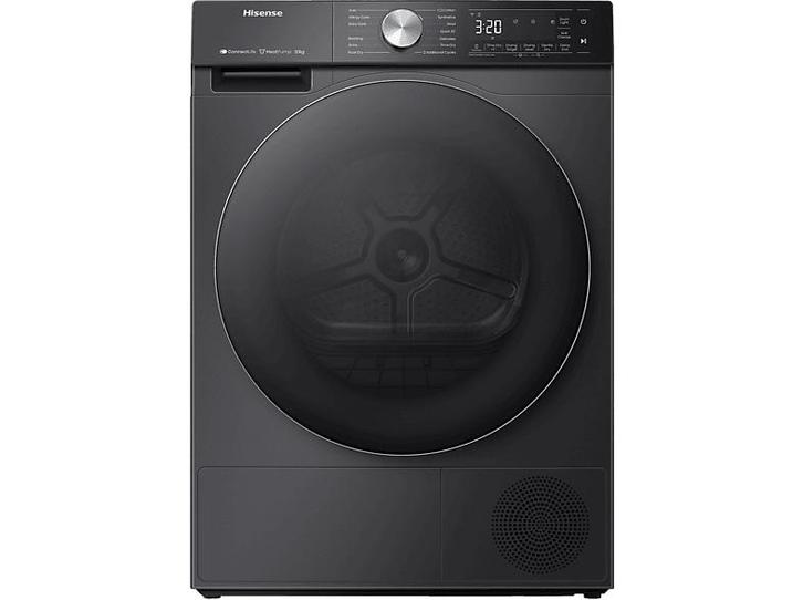Hisense -  Warmtepomp Droogkast C  - Zwart, Elektronische apparatuur, Droogkasten, Nieuw, Voorlader, 95 cm of meer, Verzenden