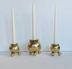 Kaarsenhouder (3) - Messing, Antiek en Kunst