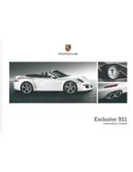 2013 PORSCHE 911 CARRERA EXCLUSIVE HARDCOVER BROCHURE
