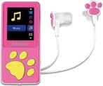 MP3 Speler met Bluetooth - Inc. 8GB SD - Roze - Lenco - XEMI, Verzenden, Nieuw