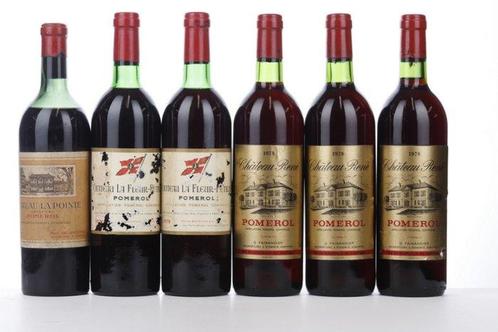 Ch. La Fleur Petrus, Ch. Nenin, Ch. La Pointe, Ch. Lafleur, Verzamelen, Wijnen