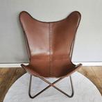 Stoel - Butterfly stoel (3107) - Leder, Metaal