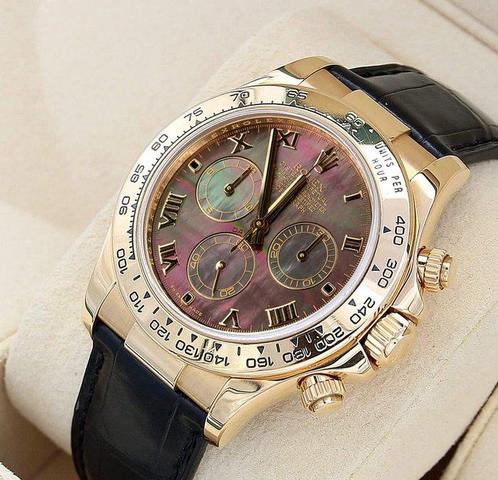 Rolex - Daytona -  Tahiti Dial - Ref. 116518 - Heren -, Bijoux, Sacs & Beauté, Montres | Hommes