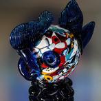 Pot - Kogelvis - Millefiori - hoogte ca. 16 cm - Glas, Antiek en Kunst