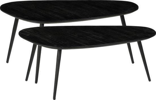 2dekans | Mica Decorations Jailey Bijzettafel - Set van 2 -, Maison & Meubles, Tables | Tables de salon, Enlèvement ou Envoi