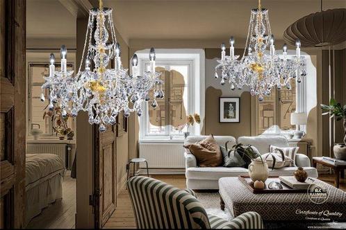 SLC Illumina - MG - Lustre (2) - WS6L - Cristal - WS, Antiek en Kunst, Curiosa en Brocante