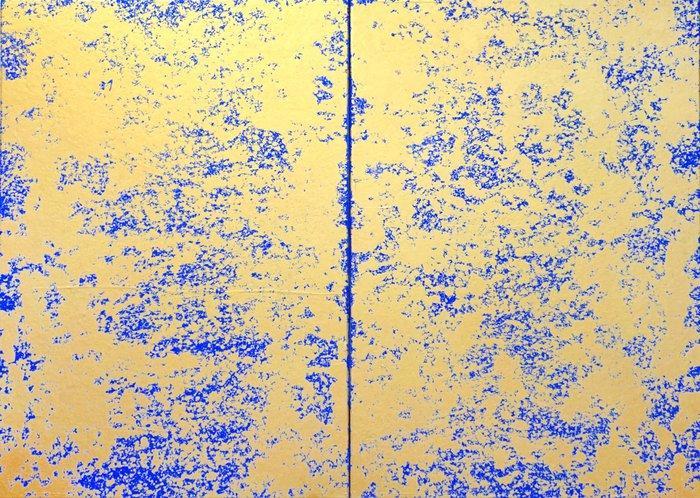 Jürgen Angeler - The Golden Wave - XXL, Antiquités & Art, Art | Peinture | Moderne