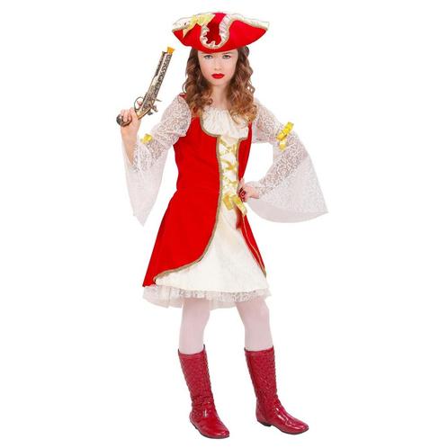 Piraat Jurk Rood Wit Meisje, Enfants & Bébés, Costumes de carnaval & Déguisements, Envoi