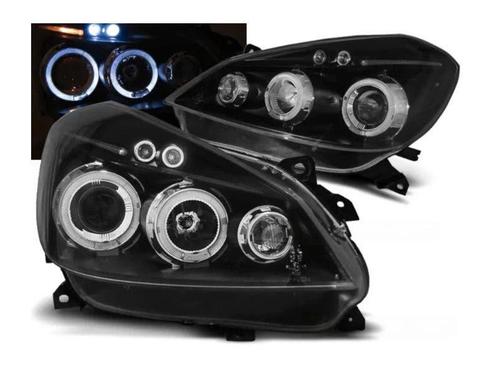 Angel Eyes koplampen Black geschikt voor Renault Clio 3, Autos : Pièces & Accessoires, Éclairage, Envoi