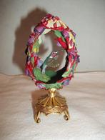 House of Fabergé Bird in The Garden Egg - Handpainted