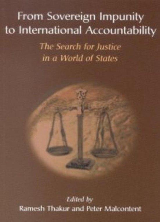 From Sovereign Impunity to International Accountability, Livres, Langue | Anglais, Envoi