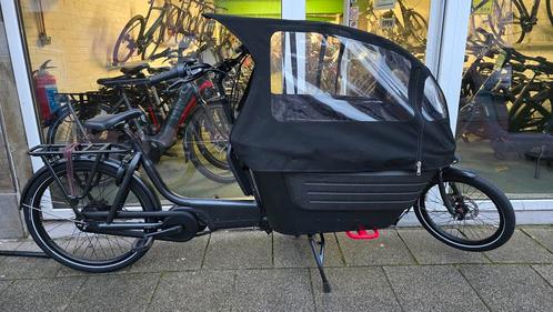 Batavus Fier 2 Enviolo Elektrische bakfiets, Fietsen en Brommers, Fietsen | Bakfietsen, Zo goed als nieuw, Elektrisch