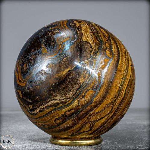 Natuurlijke hoge kwaliteit tijgeroog Gebied- 1173.21 g, Verzamelen, Mineralen en Fossielen