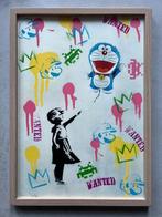 Koen Betjes (1992) - Banksy Series: Balloon Girl x Murakami, Antiek en Kunst