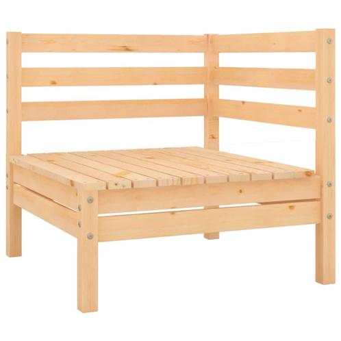 vidaXL Tuinhoekbank massief grenenhout, Tuin en Terras, Tuinsets en Loungesets, Nieuw, Verzenden