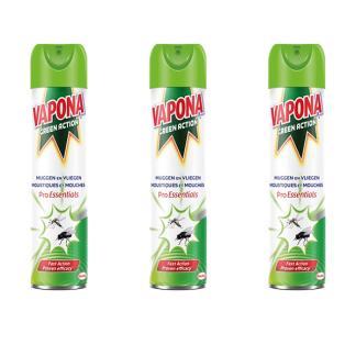 Vliegende insectenspray | Vapona | 400 ml | 3 stuks, Dieren en Toebehoren, Overige Dieren-accessoires, Verzenden