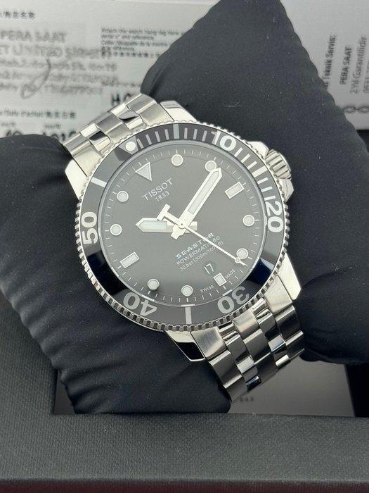 Tissot - SEASTAR 1000 POWERMATIC 80 - Zonder minimumprijs -, Handtassen en Accessoires, Horloges | Heren