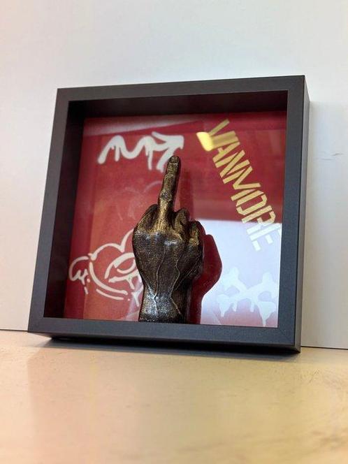 Rob VanMore - Old Silver FU, Antiek en Kunst, Kunst | Designobjecten