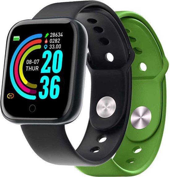 2dekans | TRAINERBEAT - Smartwatch Groen, Handtassen en Accessoires, Smartwatches, Ophalen of Verzenden