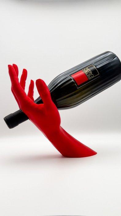 Wijnrek - Plastic - Designfleshouder, Antiek en Kunst, Kunst | Designobjecten