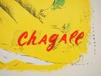 Marc Chagall (1887-1985) - Acrobate sur fond jaune, Antiek en Kunst
