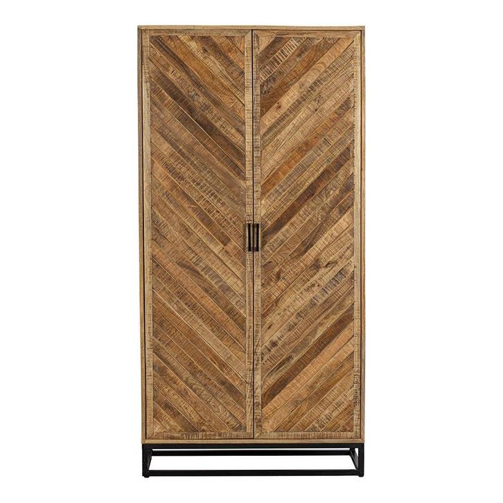 Mangohouten Kast Sabia 100 cm, Huis en Inrichting, Kasten | Overige, Nieuw, Verzenden