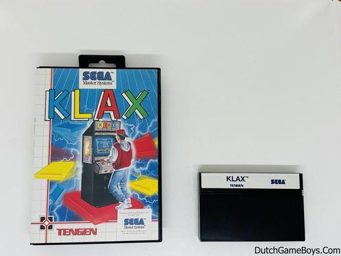 Sega Master System - Klax, Games en Spelcomputers, Games | Sega, Gebruikt, Verzenden
