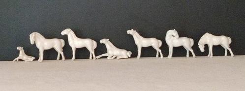 Figure - Cavalli 7 pezzi - Porcelaine, Antiek en Kunst, Antiek | Glaswerk en Kristal
