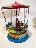JW - Blikken speelgoed - 2x Tin Toy Carousels, Unboxed -, Antiek en Kunst