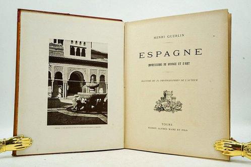 Henri Guerlin - Espagne, impressions de voyage et dart -, Antiek en Kunst, Antiek | Boeken en Manuscripten