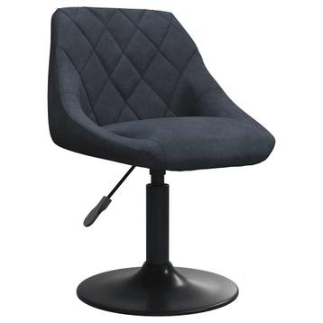 Barkruk Donkergrijs Fluweel | Retour Deal | 55% Korting, Verzenden