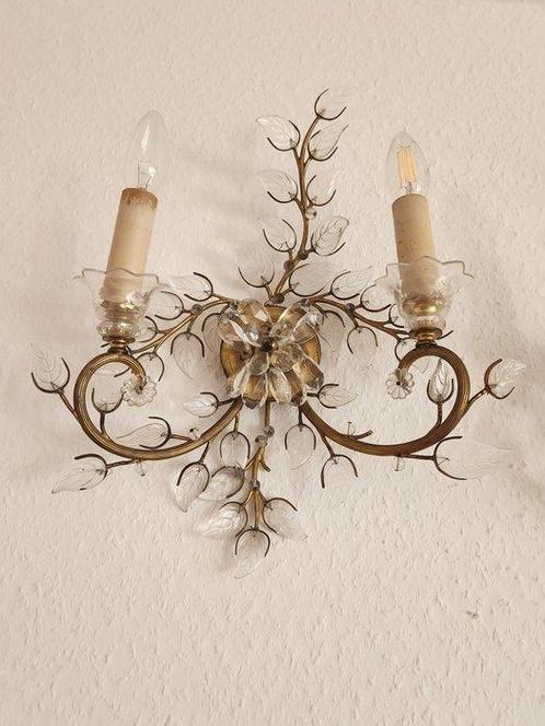Attributed to Maison Baguès - Wallchiere - Cristal - fleurs, Antiek en Kunst, Curiosa en Brocante