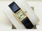 Cartier Tank Ref. 5057001 Year 1990 (Box & Papers), Ophalen of Verzenden, Polshorloge