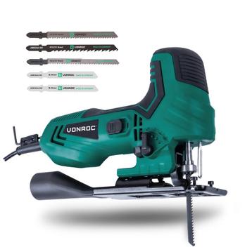 Decoupeerzaag 550W | Ergonomische T-handgreep  - Incl. 5, Doe-het-zelf en Bouw, Gereedschap | Zaagmachines, Verzenden, Nieuw