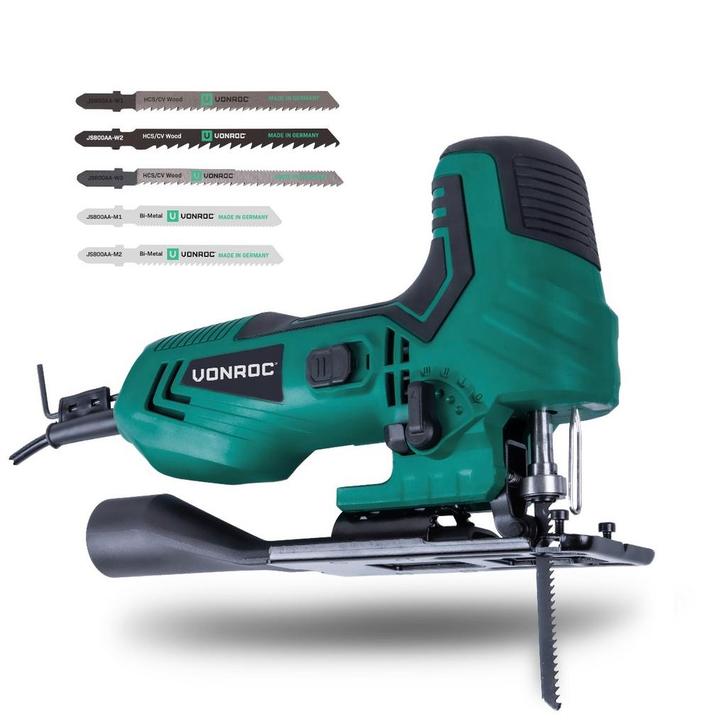 Decoupeerzaag 550W | Ergonomische T-handgreep  - Incl. 5, Doe-het-zelf en Bouw, Gereedschap | Zaagmachines, Nieuw, Verzenden