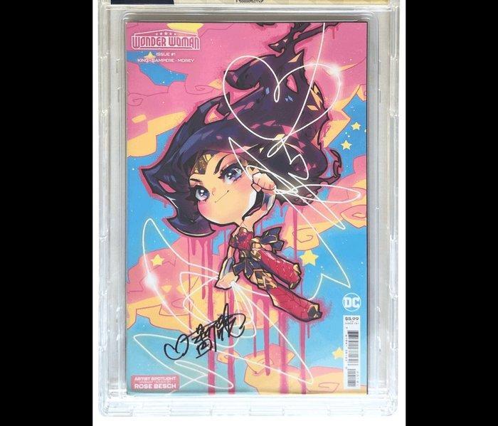Wonder Woman 1 - Wonder Woman #1 - 1 Signed graded comic -, Livres, BD | Comics