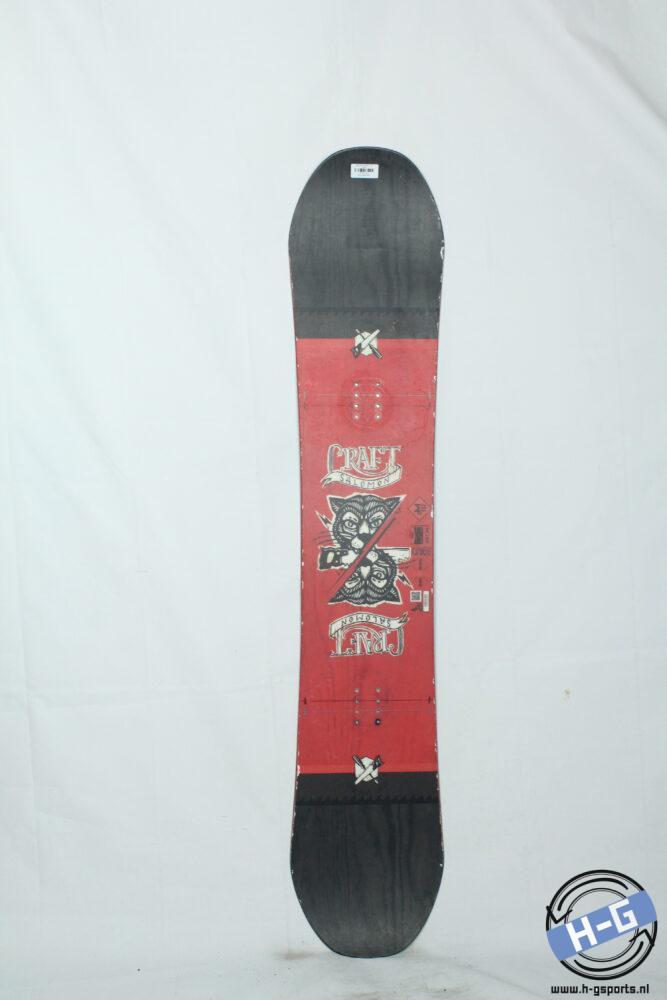 Refurbished - Snowboard - Salomon Craft red - 152, Sport en Fitness, Snowboarden, Board, Gebruikt, Ophalen of Verzenden