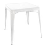 Tafel | Staal | Wit | In-/Outdoor | Parasolgat |, Verzenden, Nieuw in verpakking