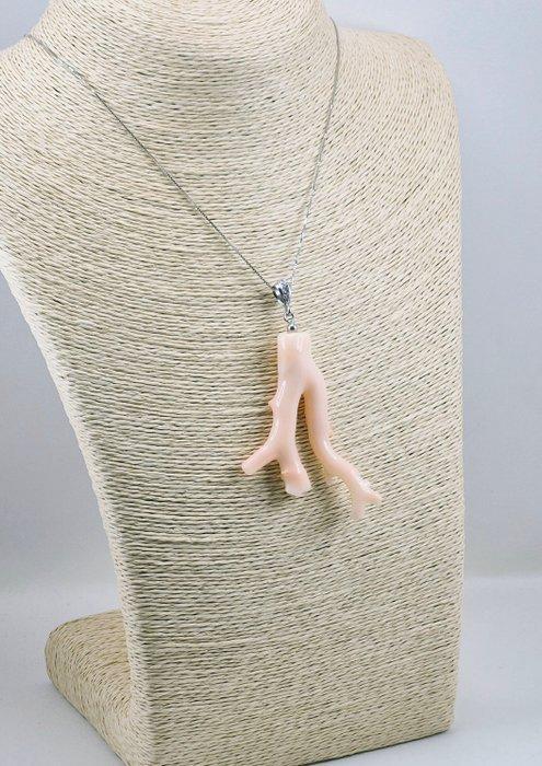 Koraal - Zilver - Ketting met hanger, Verzamelen, Dierenverzamelingen