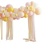 Ballonnenboog Pastel Bloemen, Hobby en Vrije tijd, Feestartikelen, Verzenden, Nieuw
