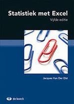 Statistiek met Excel 9789045555270 Jacques van der Elst, Boeken, Verzenden, Gelezen, Jacques van der Elst